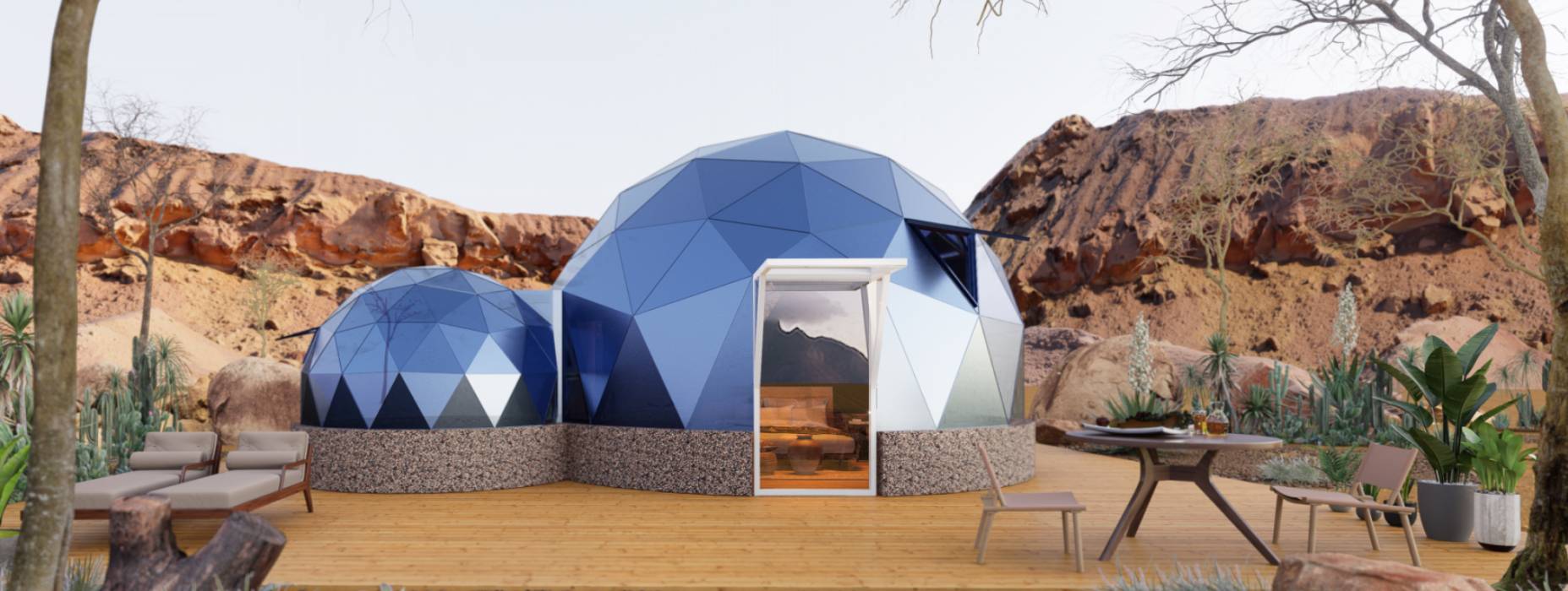 下城区球形智能光伏玻璃星空房